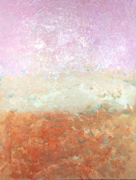 Nel viola - oil on canvas