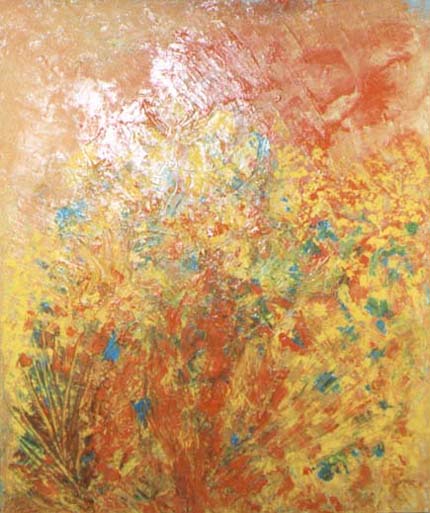 Vibrazioni - oil on canvas, 1994